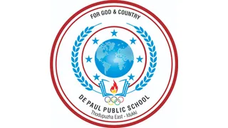 De Paul Public School logo