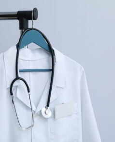 Medicine uniform - healthcare, Medical Workers Day concept Medicine uniform - healthcare, Medical Workers Day concept